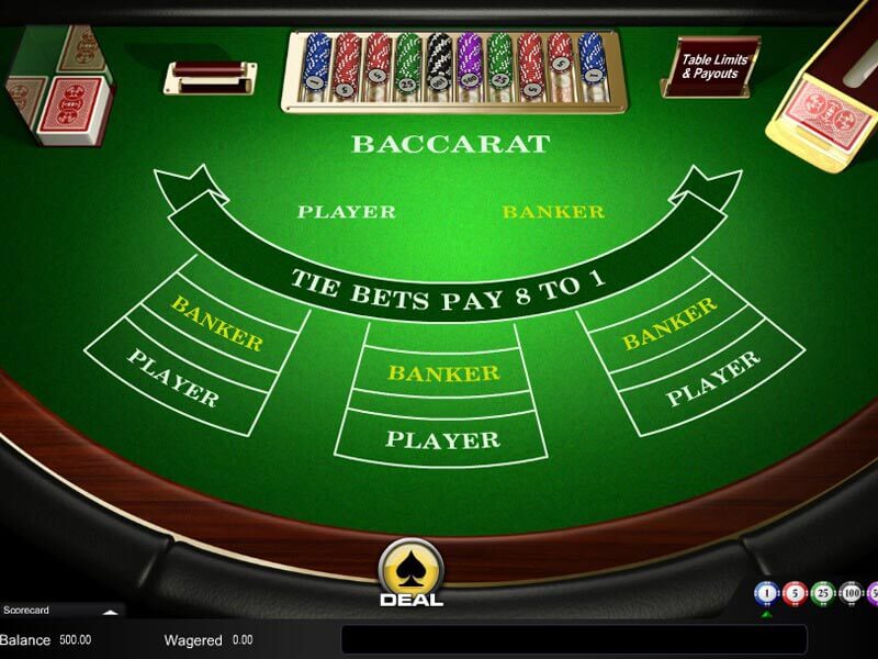 Online baccarat