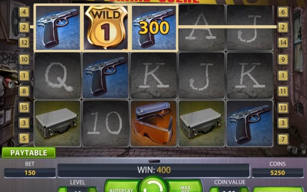 Crime Scene Online Slots Game Overview