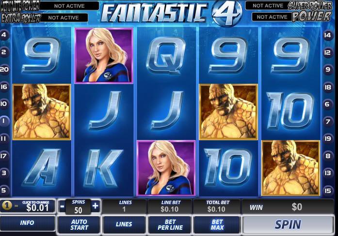 Fantastic Four Online Slots Review